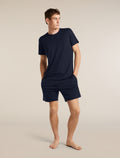 Men's Merino 150 Lodge Short Sleeve Tee Midnight Navy - 4