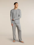 Men's Merino 150 Lodge Long Sleeve Tee Metro Heather - 4