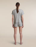 Women's Merino 150 Lodge Shorts Metro Heather - 6