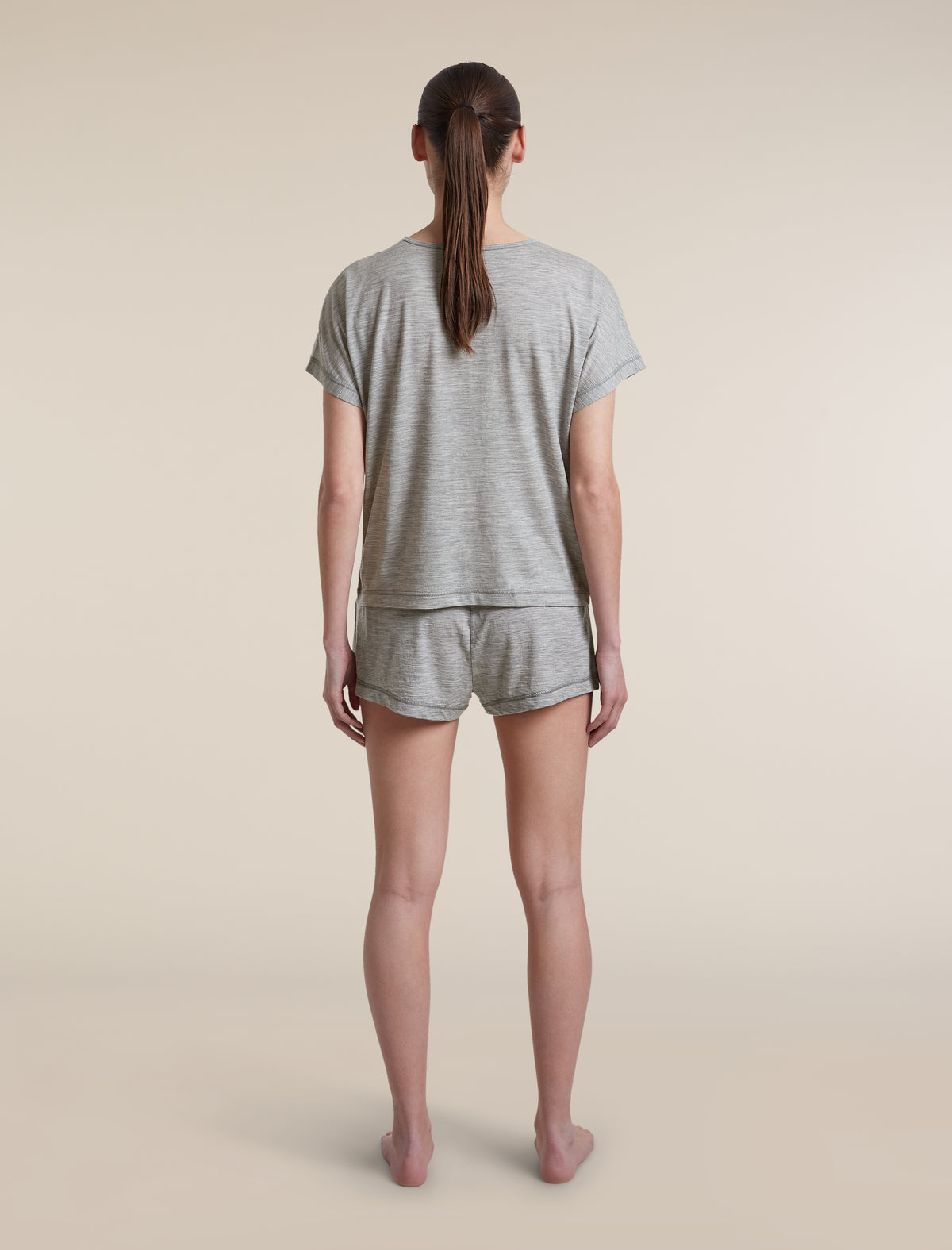 Women's Merino 150 Lodge Shorts Metro Heather - 6