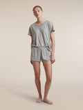 Women's Merino 150 Lodge Shorts Metro Heather - 4