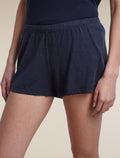 Women's Merino 150 Lodge Shorts Midnight Navy - 5