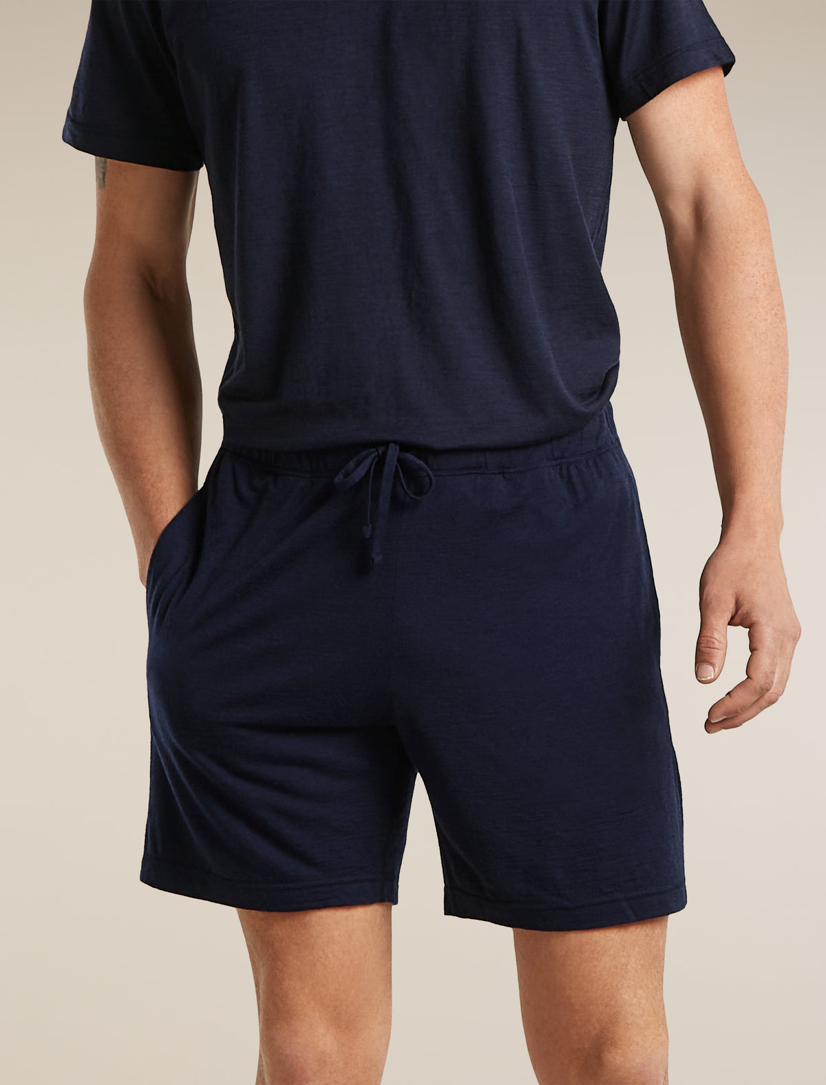 Men's Merino 150 Lodge Shorts Midnight Navy - 6