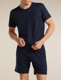 Men's Merino 150 Lodge Shorts Midnight Navy - 5