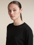 Women's 300 15.5 MerinoFine™ Long Sleeve Tee Black - 7