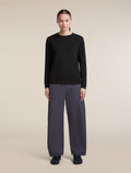 Women's 300 15.5 MerinoFine™ Long Sleeve Tee Black - 3