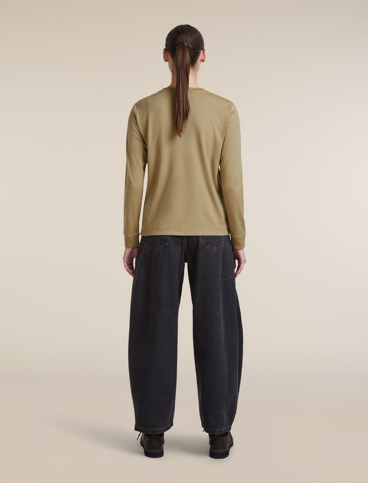 Women's 15.5 MerinoFine™ Long Sleeve Tee Cumin - 6