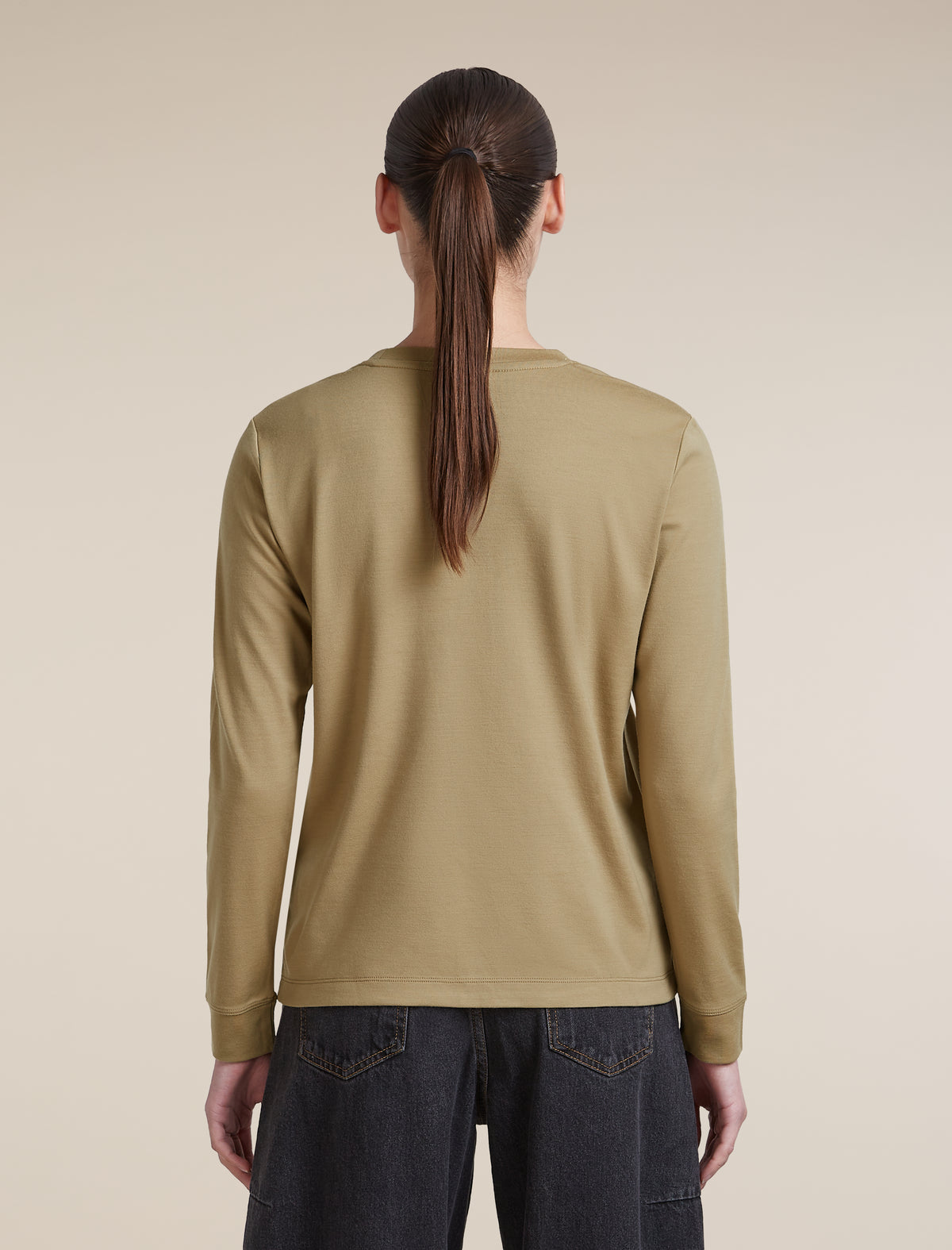 Women's 15.5 MerinoFine™ Long Sleeve Tee Cumin - 2