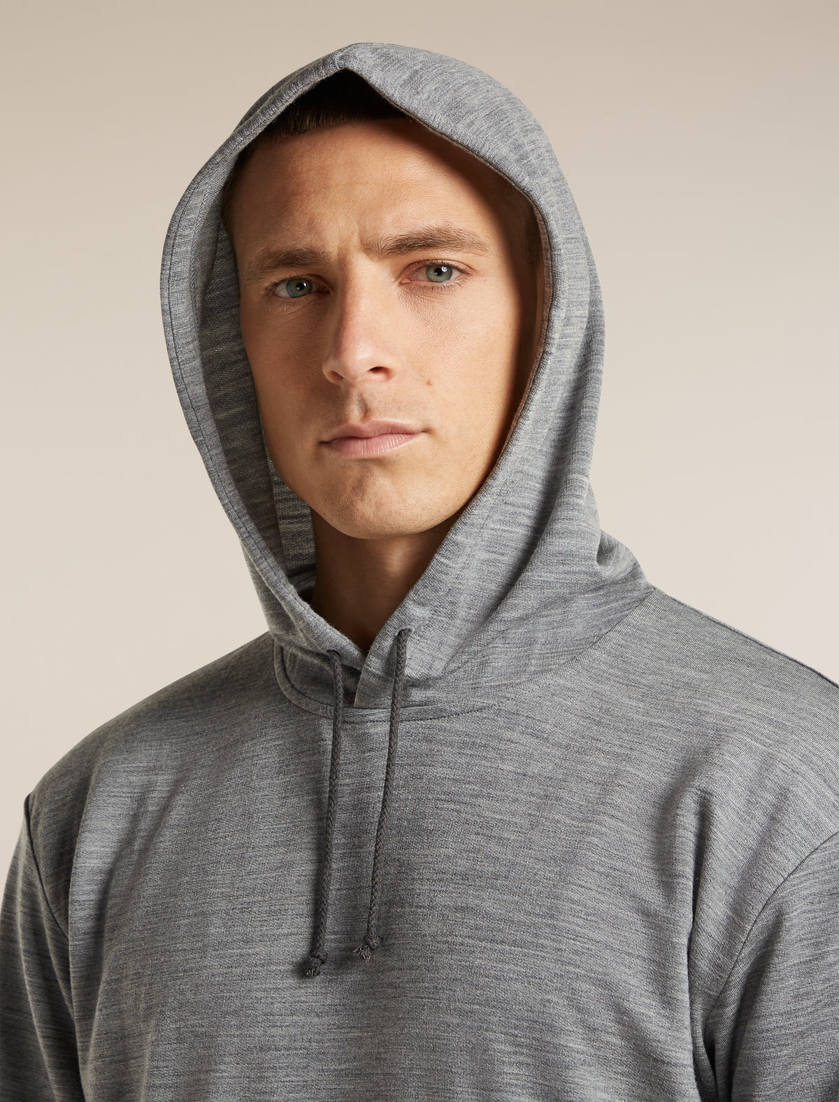 Men's Merino Blend 150 Drift Long Sleeve Hoodie Metro Heather - 6