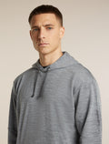 Men's Merino Blend 150 Drift Long Sleeve Hoodie Metro Heather - 8
