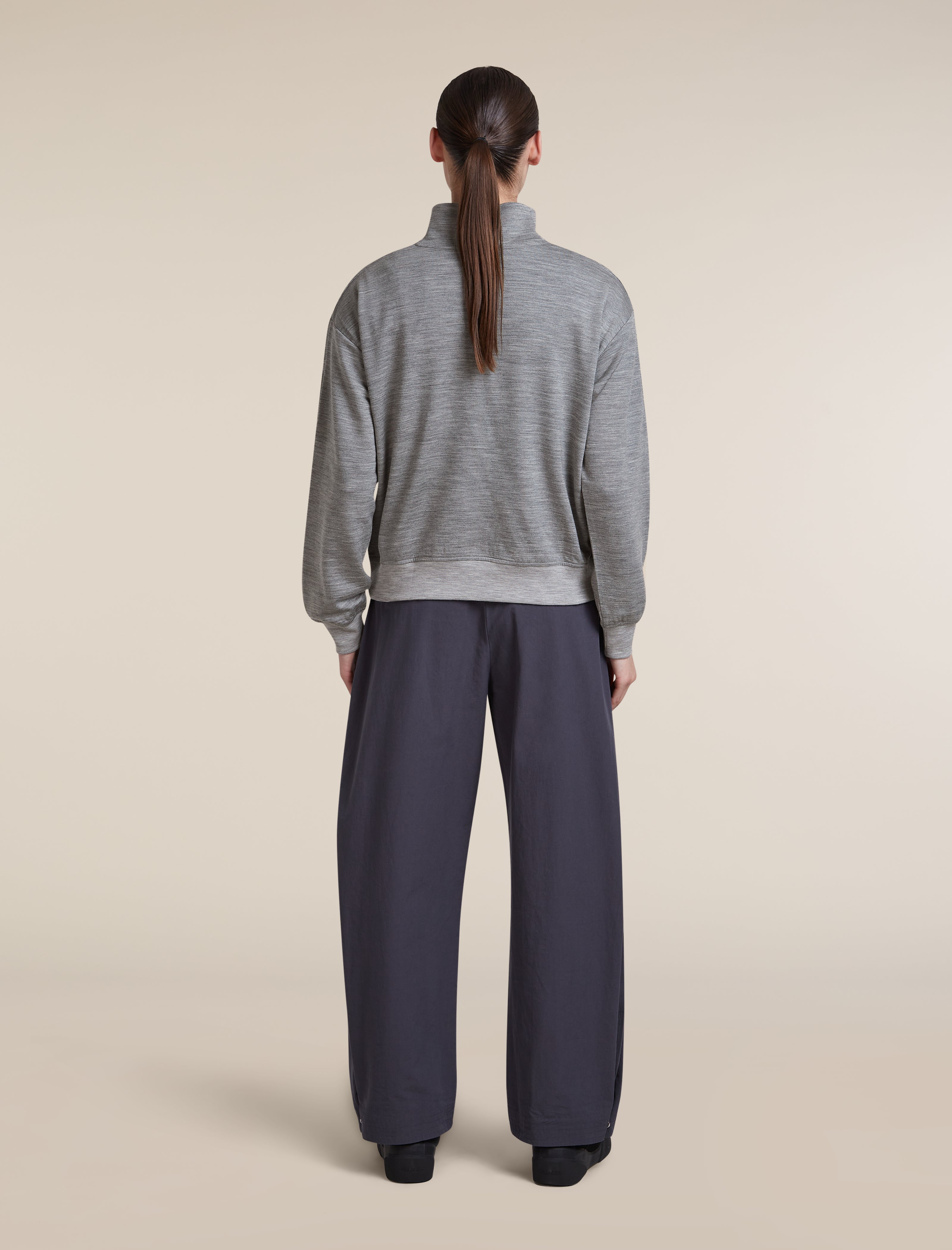 Women's Merino Blend 150 Drift Long Sleeve Half Zip | icebreaker