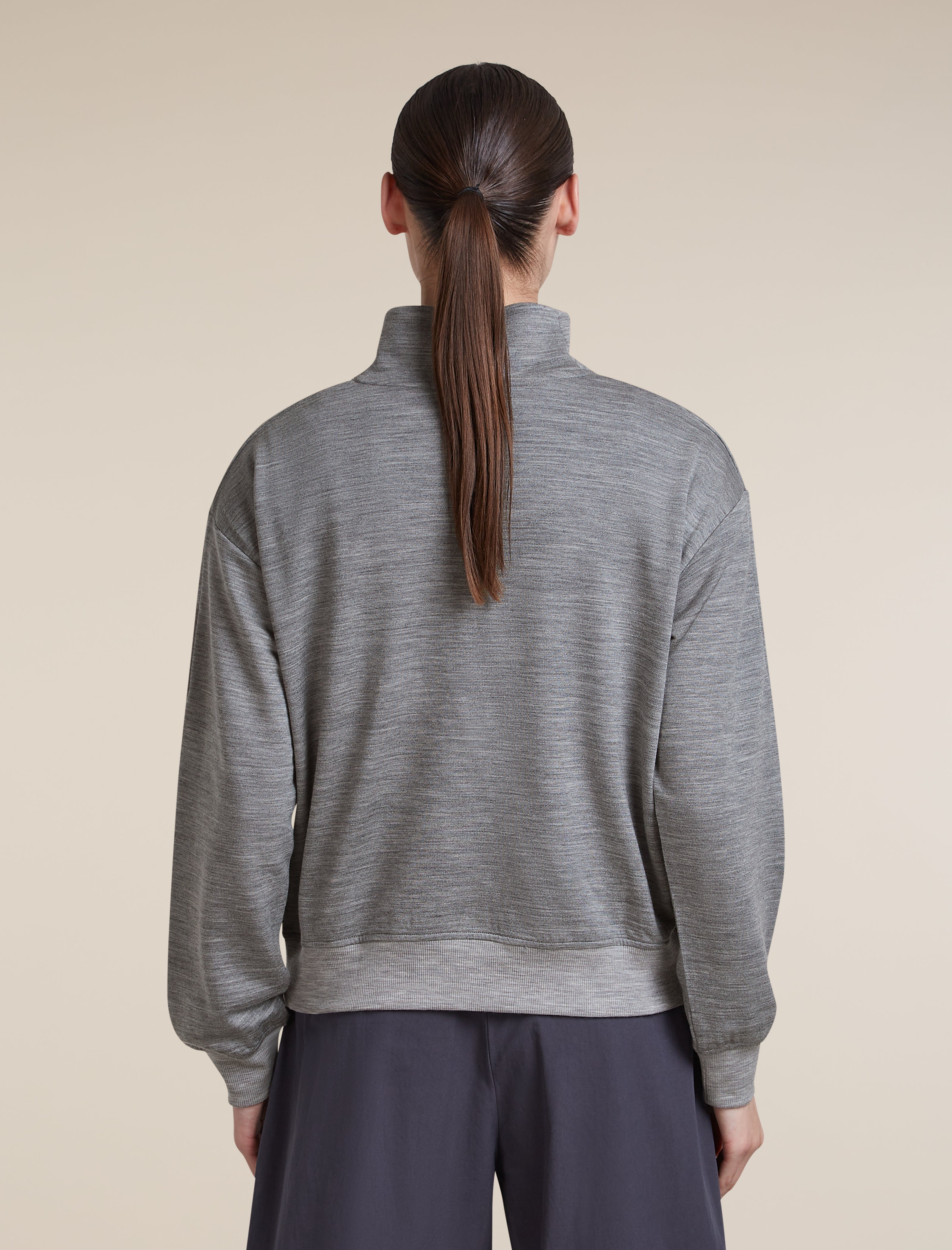 Women's Merino Blend 150 Drift Long Sleeve Half Zip | icebreaker