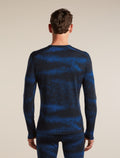 Men's Merino 260 Oasis Vertex Long Sleeve Thermal Crewe Chillwave Midnight navy/lazurite - 2
