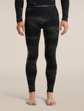 Men's Merino 260 Oasis Vertex Thermal Leggings Chillwave Black/Obsidian - 1