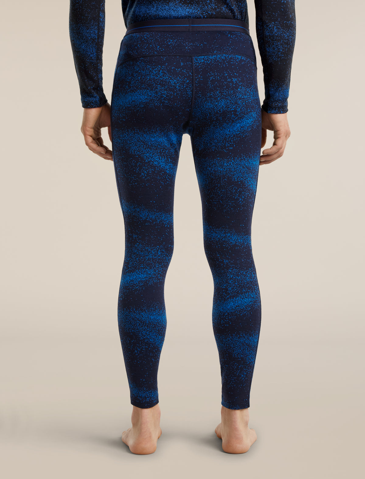 Men's Merino 260 Oasis Vertex Thermal Leggings Chillwave Midnight navy/lazurite - 2