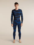 Men's Merino 260 Oasis Vertex Thermal Leggings Chillwave Midnight navy/lazurite - 3