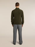 Men's Merino Blend 800 RealFleece™ Class Pile Shacket Dark Loden - 6