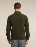 Men's Merino Blend 800 RealFleece™ Class Pile Shacket Dark Loden - 2