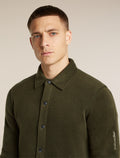 Men's Merino Blend 800 RealFleece™ Class Pile Shacket Dark Loden - 7