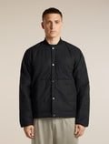 icebreaker Men's 1360 MerinoLoft™ Milford Bomber Jacket Black Men - 1