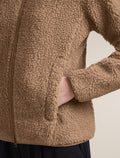 Women's Merino Blend 960 RealFleece™ High Pile Long Sleeve Zip Bay Heather/Cumin - 8