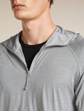 Men's 150 MerinoFine™ Ace Long Sleeve Zip Hoodie Proto Grey - 13