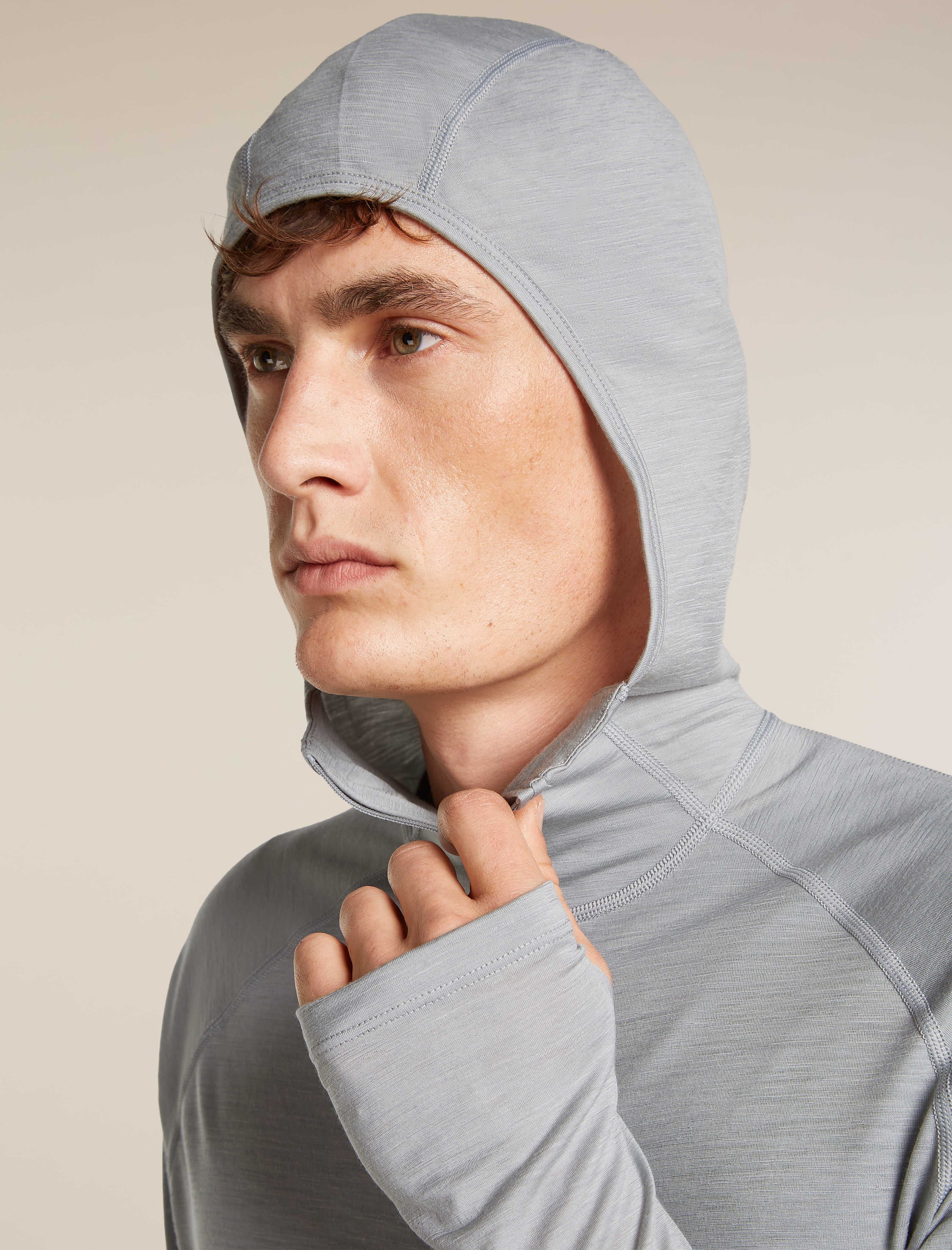 Men 150 MerinoFine™ Ace Long Sleeve Zip Hoodie| icebreaker