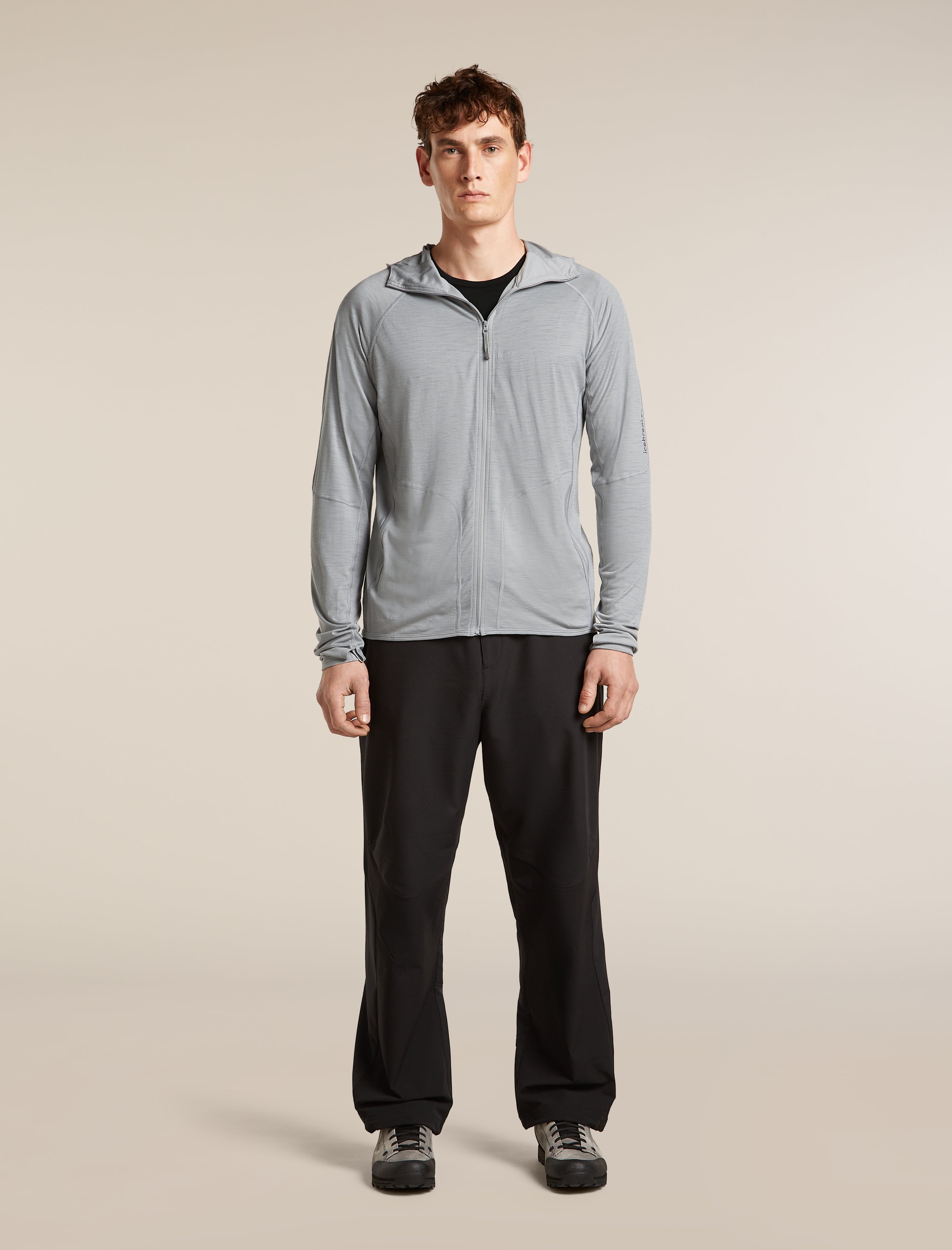 Men 150 MerinoFine™ Ace Long Sleeve Zip Hoodie| icebreaker