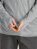Men's 150 MerinoFine™ Ace Long Sleeve Zip Hoodie Proto Grey - 16