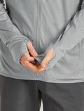 Men's 150 MerinoFine™ Ace Long Sleeve Zip Hoodie Proto Grey - 9