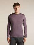 Men's 150 MerinoFine™ Ace Long Sleeve Tee Grey Plum - 1