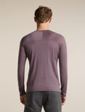 Men's 150 MerinoFine™ Ace Long Sleeve Tee Grey Plum - 2
