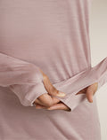 Women's 150 MerinoFine™ Ace Long Sleeve Hoodie Pink quartz - 8