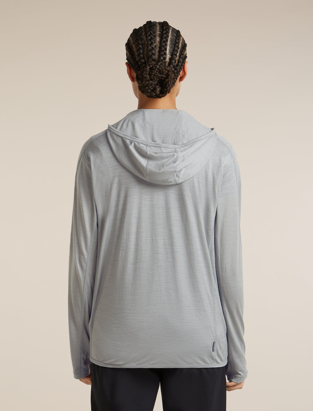 Women's 150 MerinoFine™ Ace Long Sleeve Zip Hoodie Proto Grey - 2