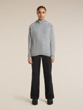 Women's 150 MerinoFine™ Ace Long Sleeve Zip Hoodie Proto Grey - 3