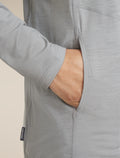 Women's 150 MerinoFine™ Ace Long Sleeve Zip Hoodie Proto Grey - 13