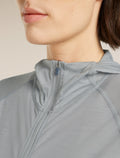 Women's 150 MerinoFine™ Ace Long Sleeve Zip Hoodie Proto Grey - 6