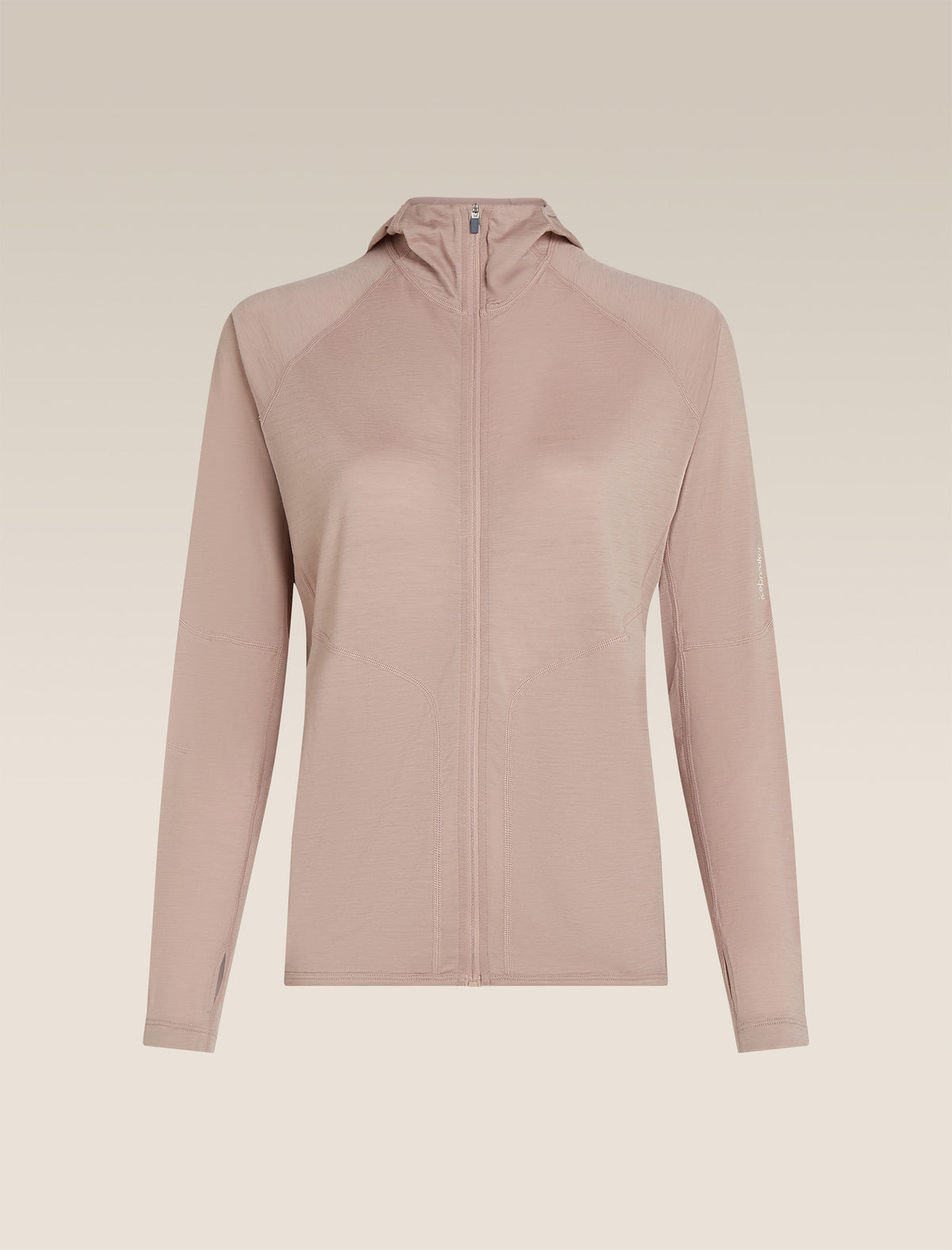 Women's 150 MerinoFine™ Ace Long Sleeve Zip Hoodie Pink quartz - 10