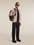 Women's 150 MerinoFine™ Ace Long Sleeve Zip Hoodie Pink quartz - 4