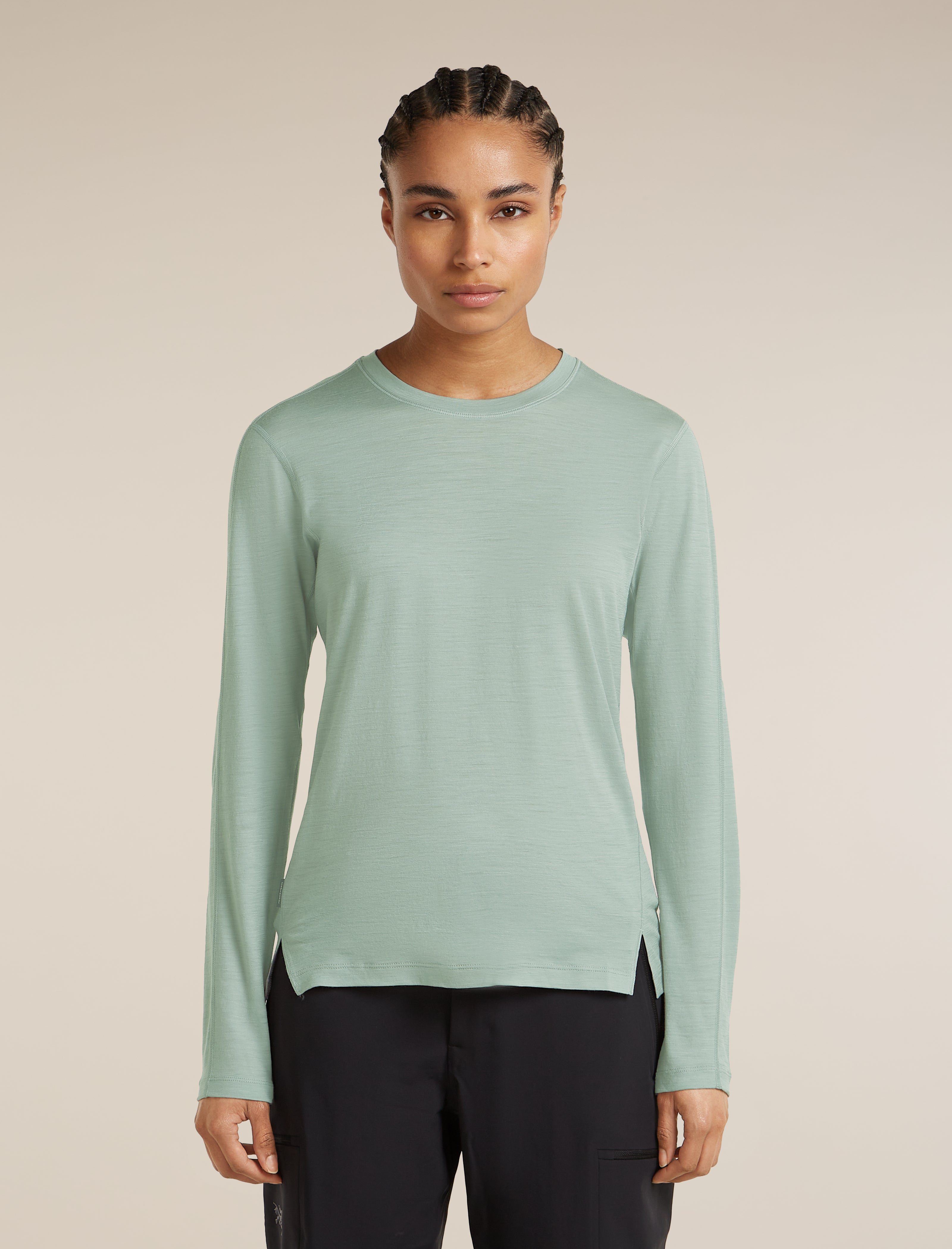 Women 150 MerinoFine™ Ace Long Sleeve Tee| icebreaker