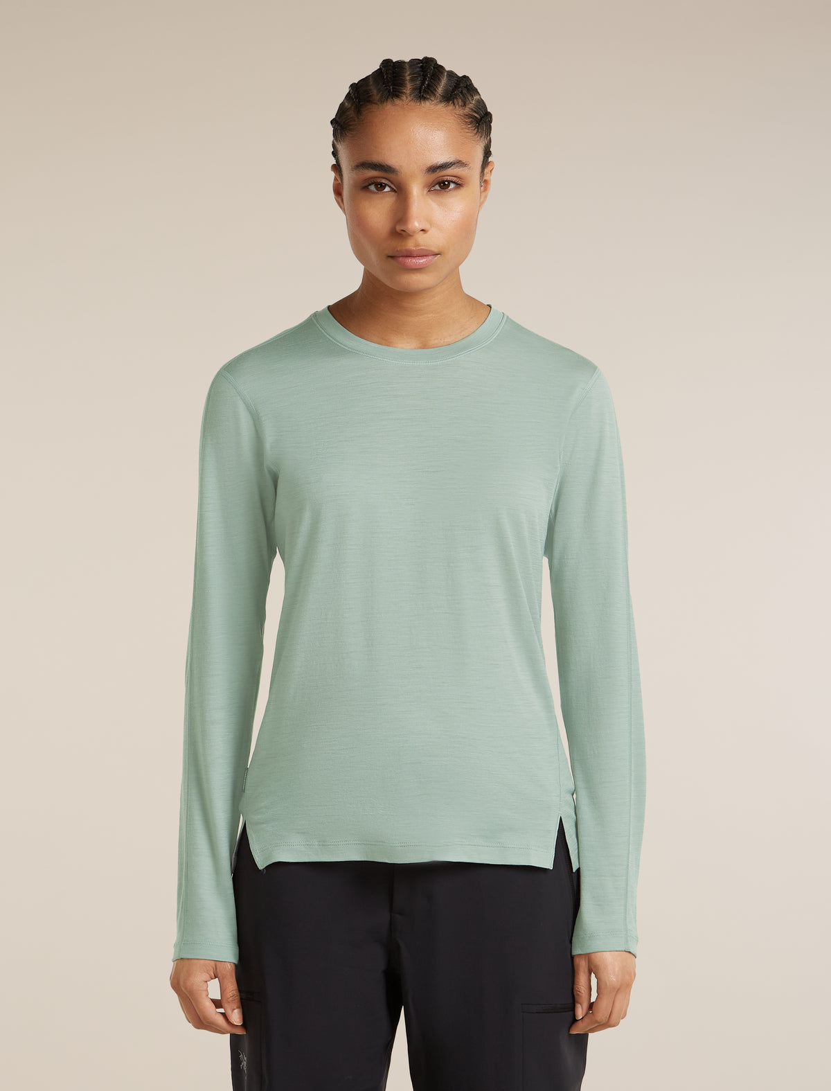 Women's 150 MerinoFine™ Ace Long Sleeve Tee Mint - 1