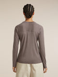 Women's 150 MerinoFine™ Ace Long Sleeve Tee Porcini - 2