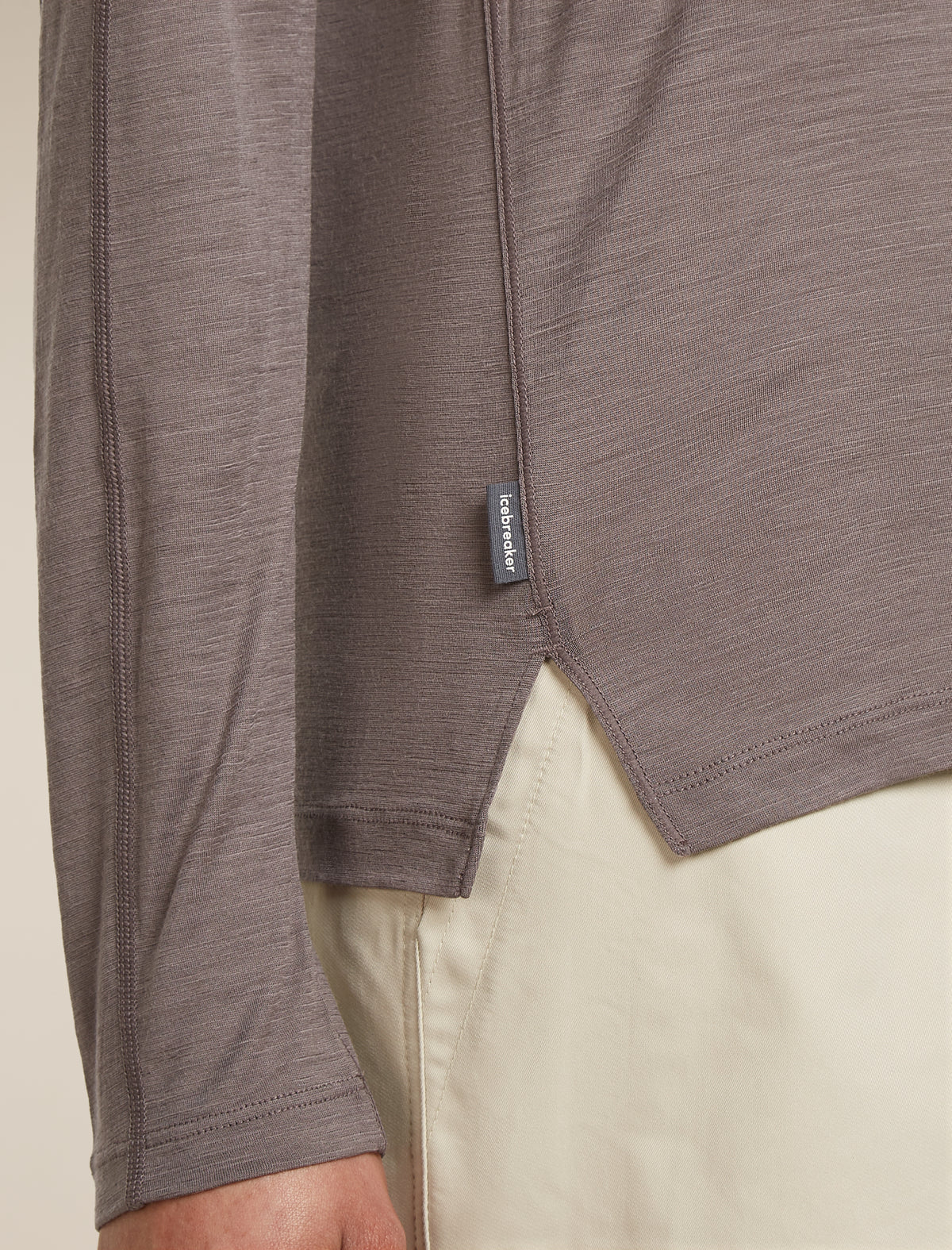 Women's 150 MerinoFine™ Ace Long Sleeve Tee Porcini - 5