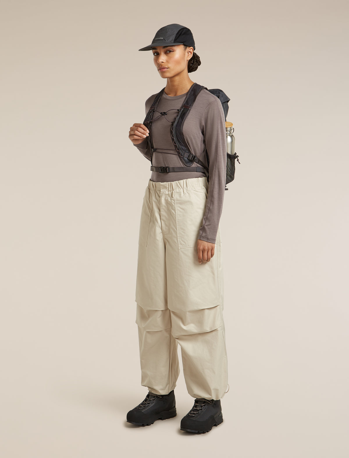 Women's 150 MerinoFine™ Ace Long Sleeve Tee Porcini - 4