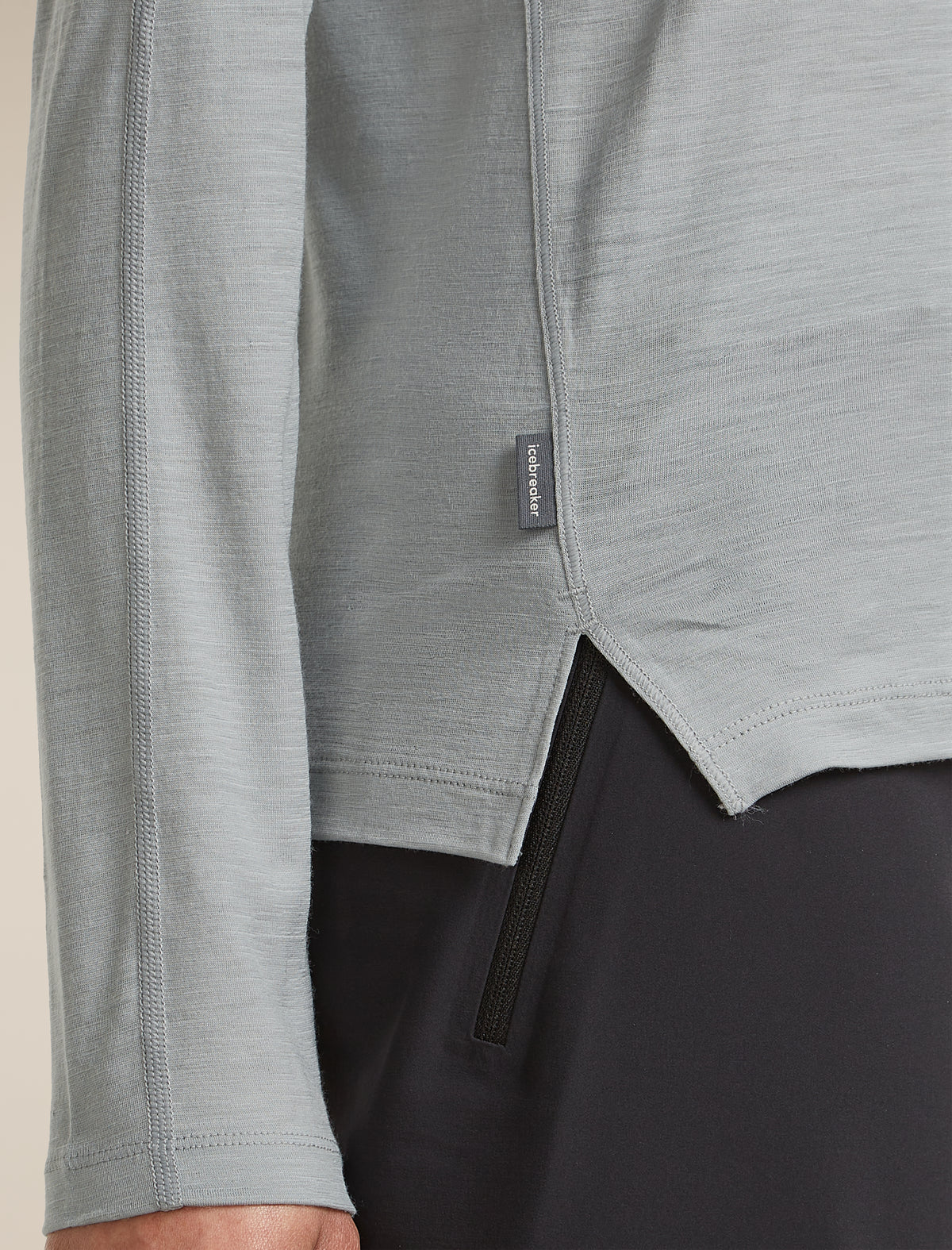 Women's 150 MerinoFine™ Ace Long Sleeve Tee Proto Grey - 5