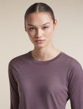 Women's 150 MerinoFine™ Ace Long Sleeve Tee Grey Plum - 8