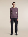 Women's 150 MerinoFine™ Ace Long Sleeve Tee Grey Plum - 3