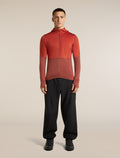 Men's Merino Blend 200 RealFleece™ Descender Long Sleeve Zip Hoodie Agate/Port - 3