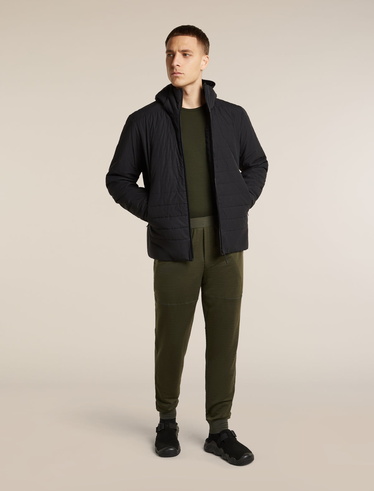 Men's Merino Blend 300 RealFleece™ Descender Jogger Dark Loden - 4
