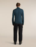 Men's Merino Blend 300 RealFleece™ Descender Long Sleeve Zip Abyss - 8